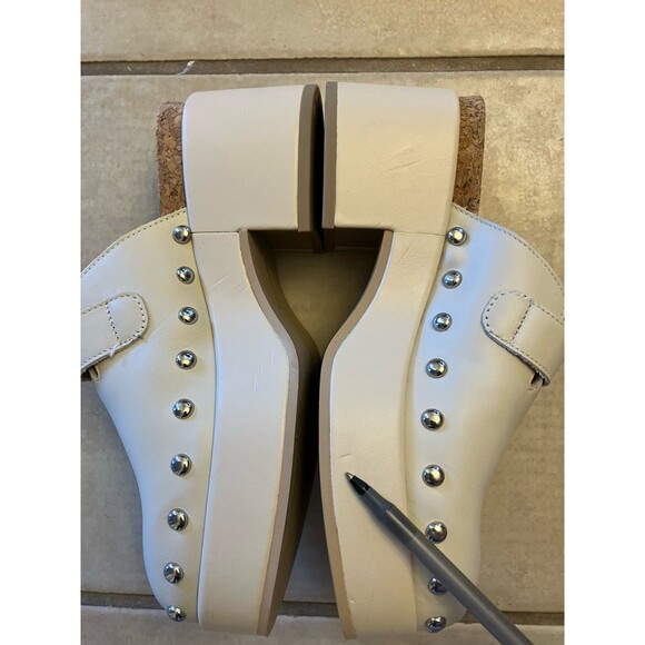 Dolce Vita Clogs Platform Boho Mule Clogs Studded Leather size 6 - Picture 8 of 10